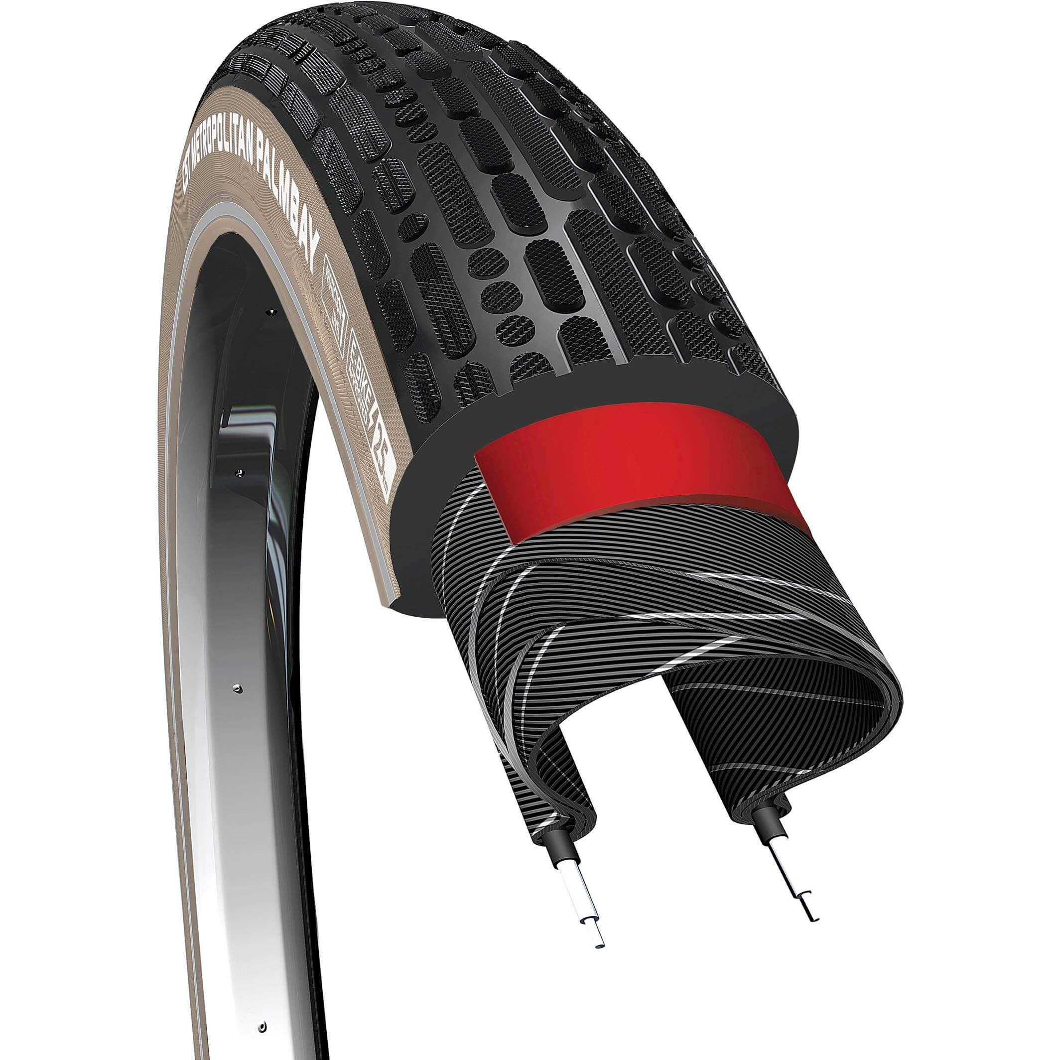 CST btb Palmbay 28 x 2.00 zw/khaki refl