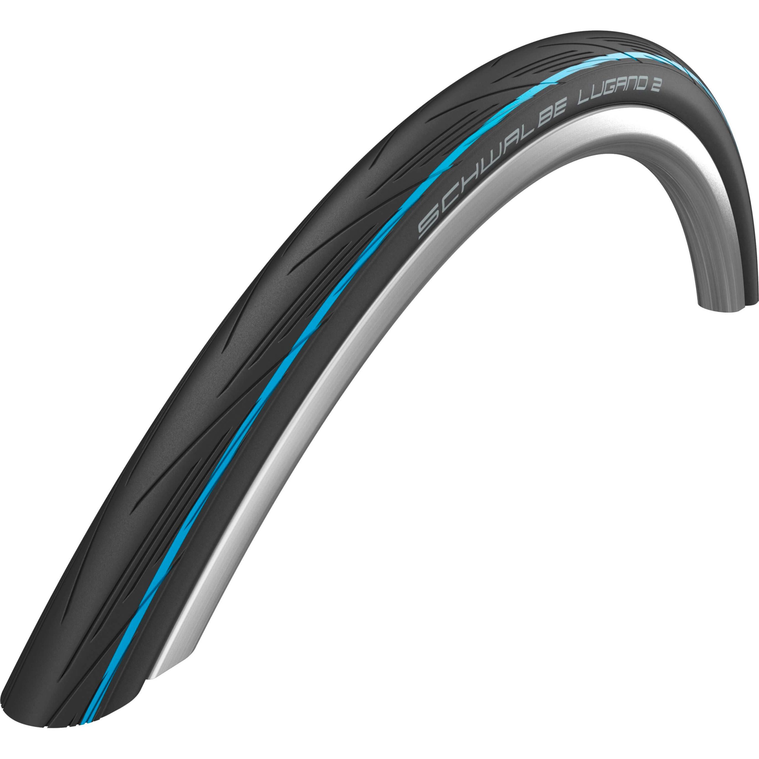 Schwalbe btb Lugano II 700 x 25 zw/blauw