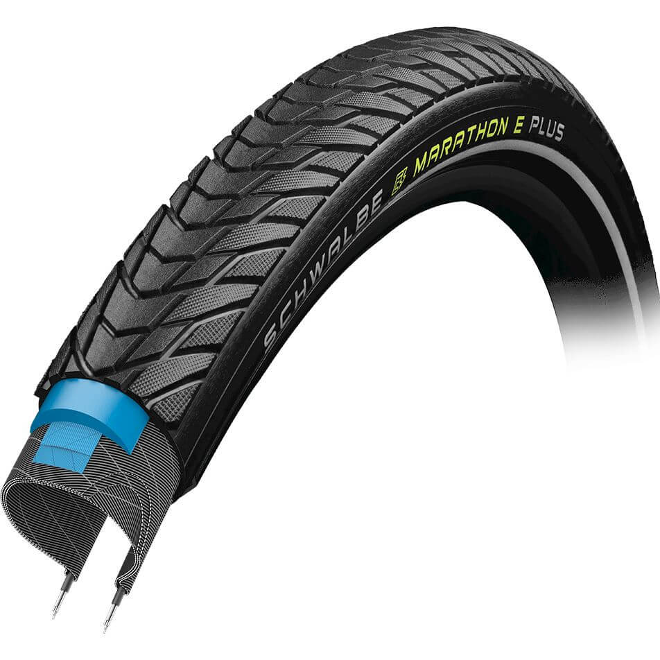 Schwalbe btb Marathon E-Plus 28 x 1.75 zw refl