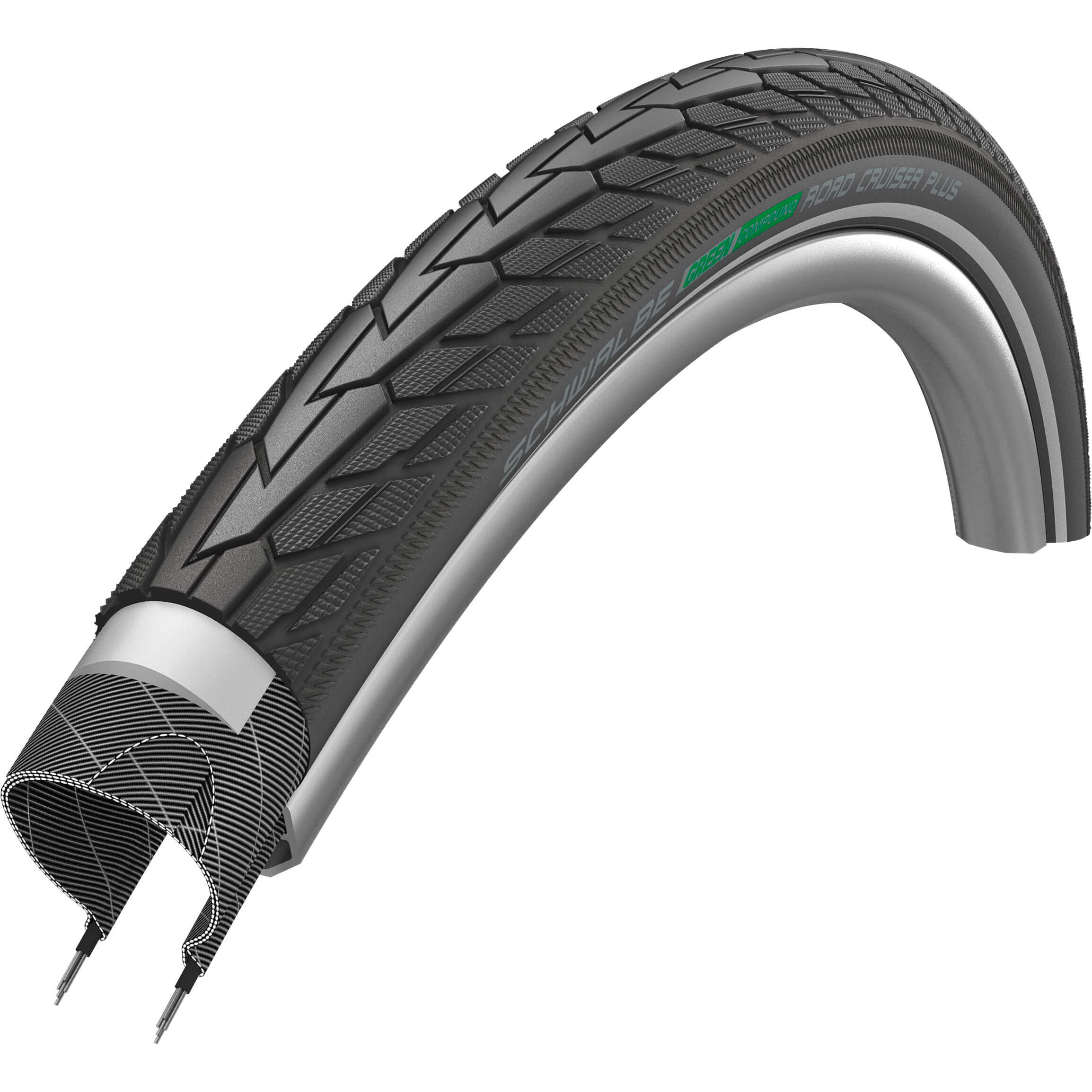 Schwalbe btb Road Cruiser Plus 24 x 1.75 zw refl
