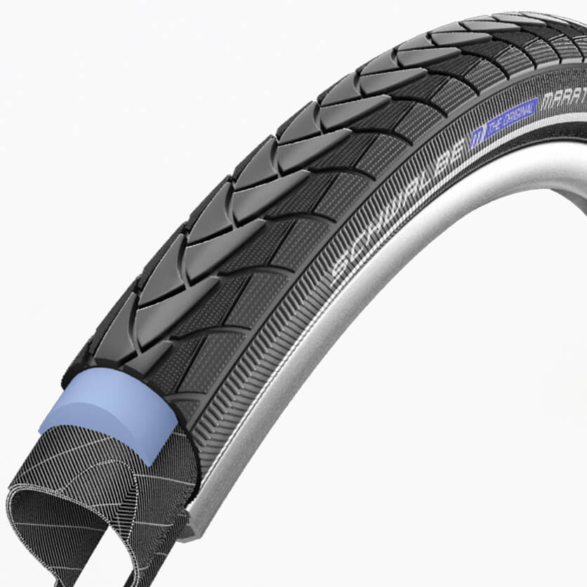 Schwalbe btb Marathon Plus 16 x 1.35 zw refl