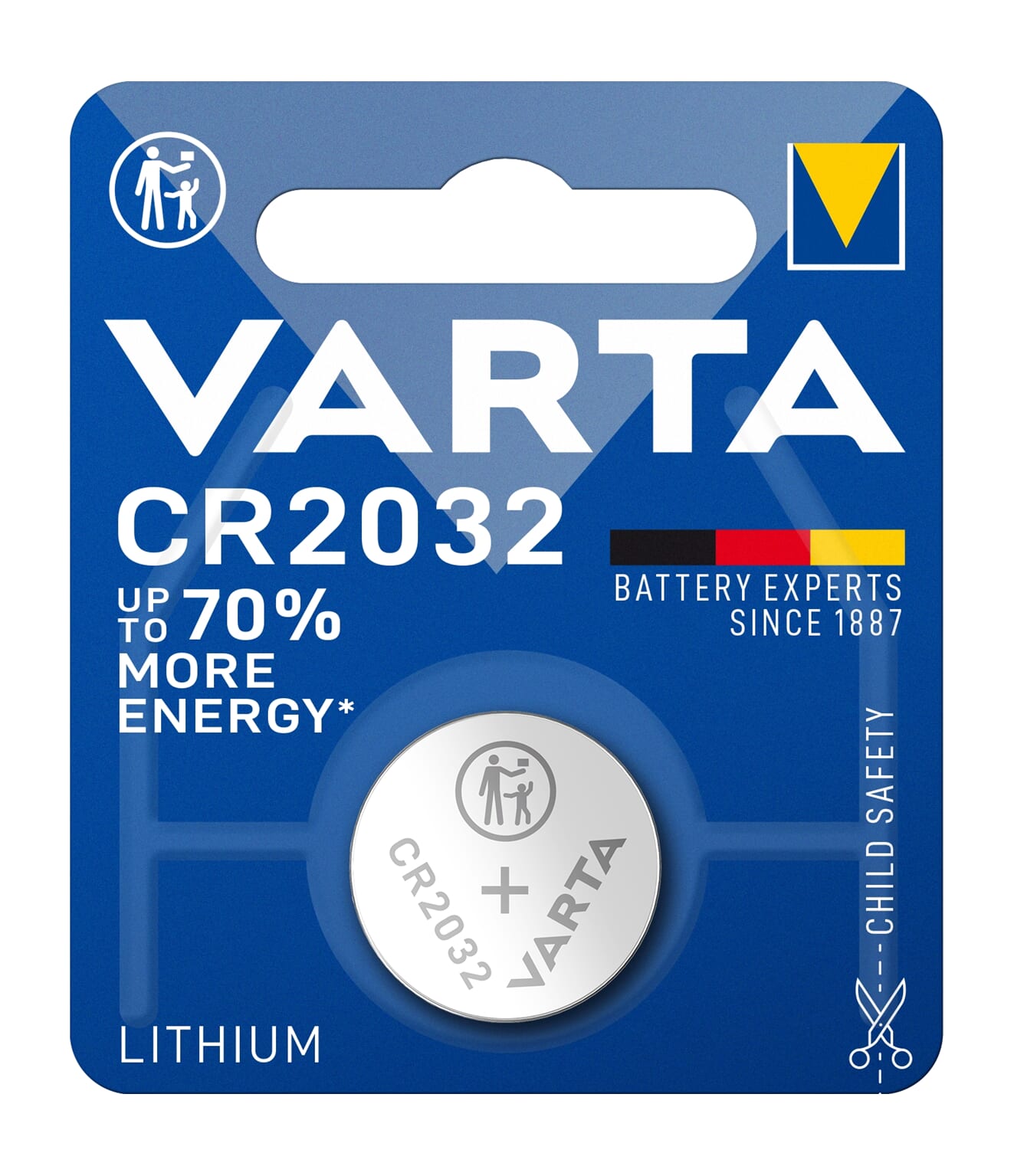 Varta batterij CR2032 Lithium 3V