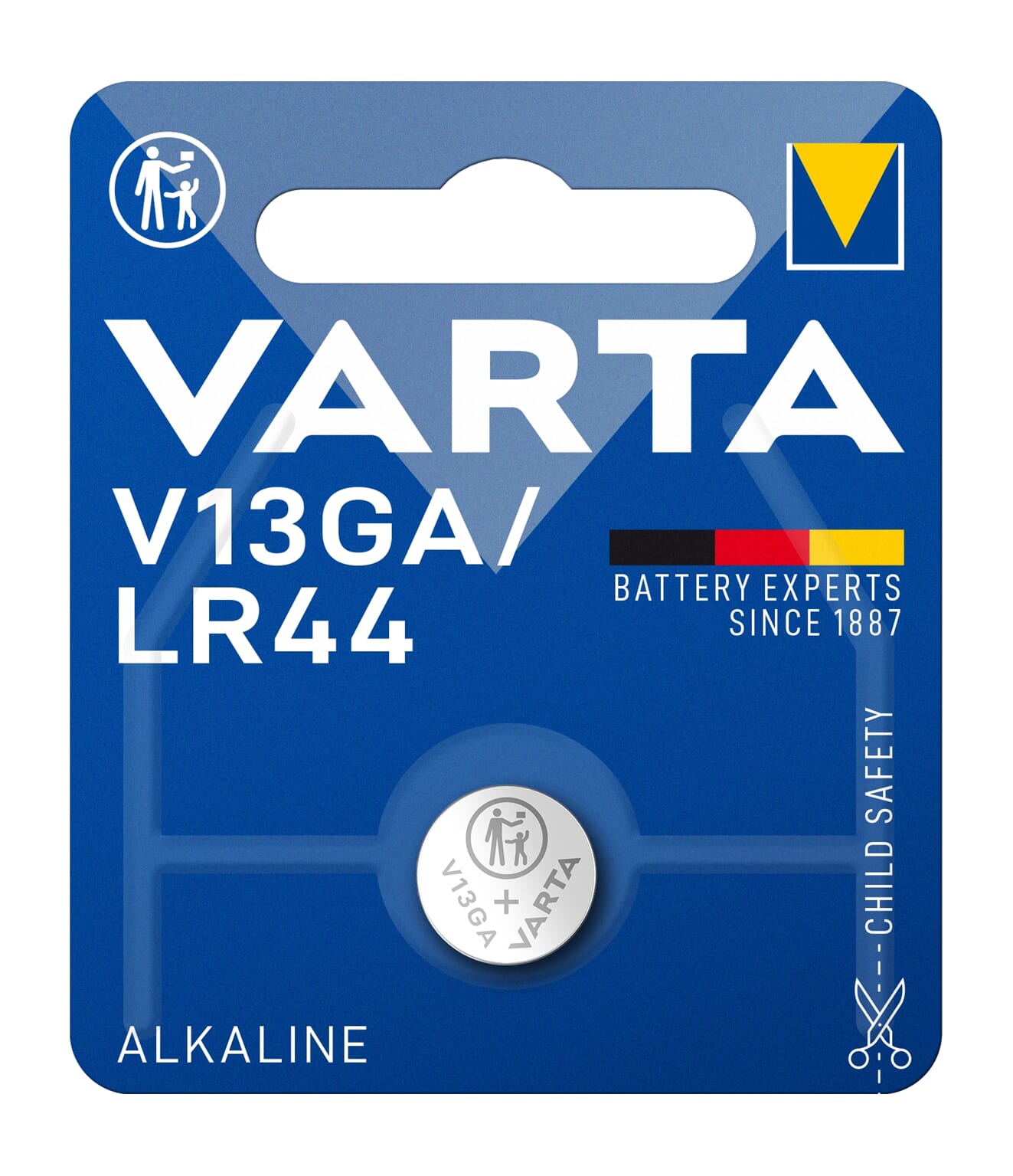 Varta batterij A76/LR44 Alk 1,5V