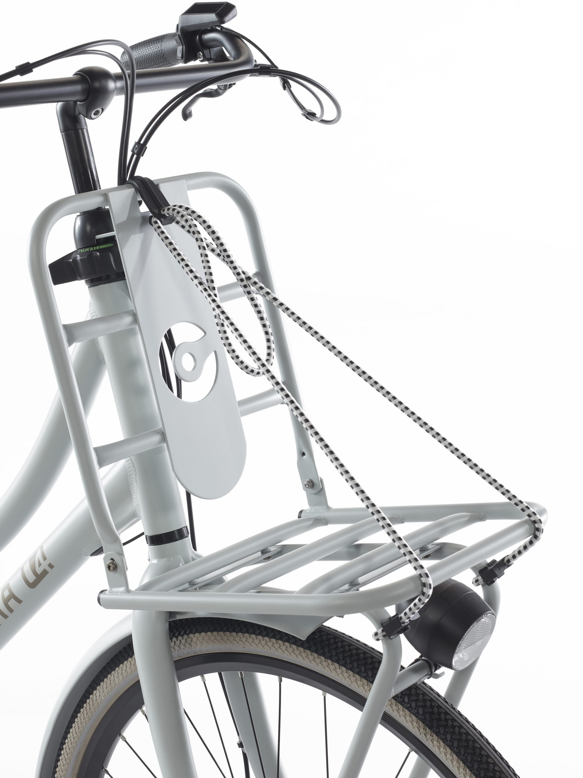 Cortina snelbinder Loopfix Jakarta wit/zwart