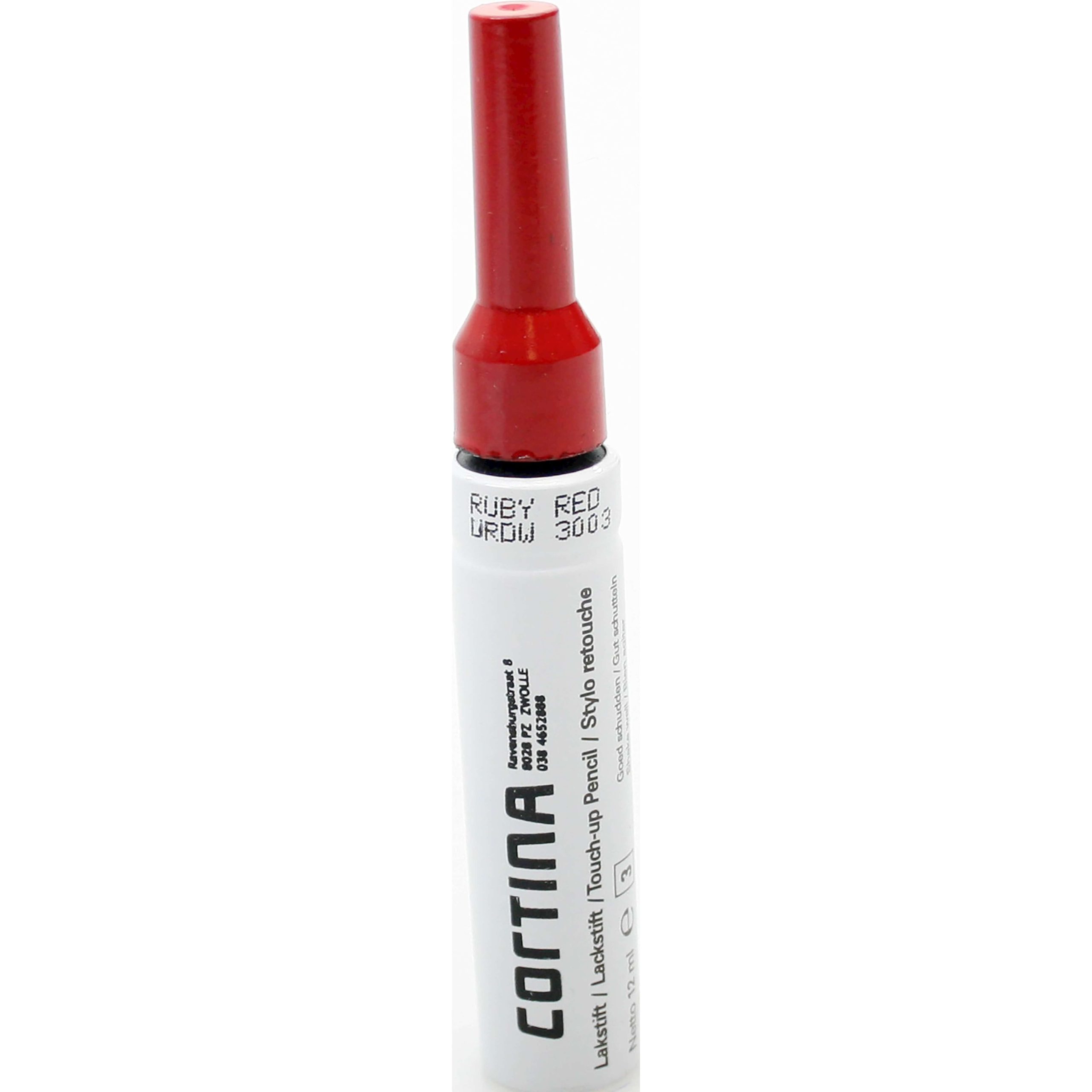 Cortina lakstift Ruby Red URDW 3003 Gloss