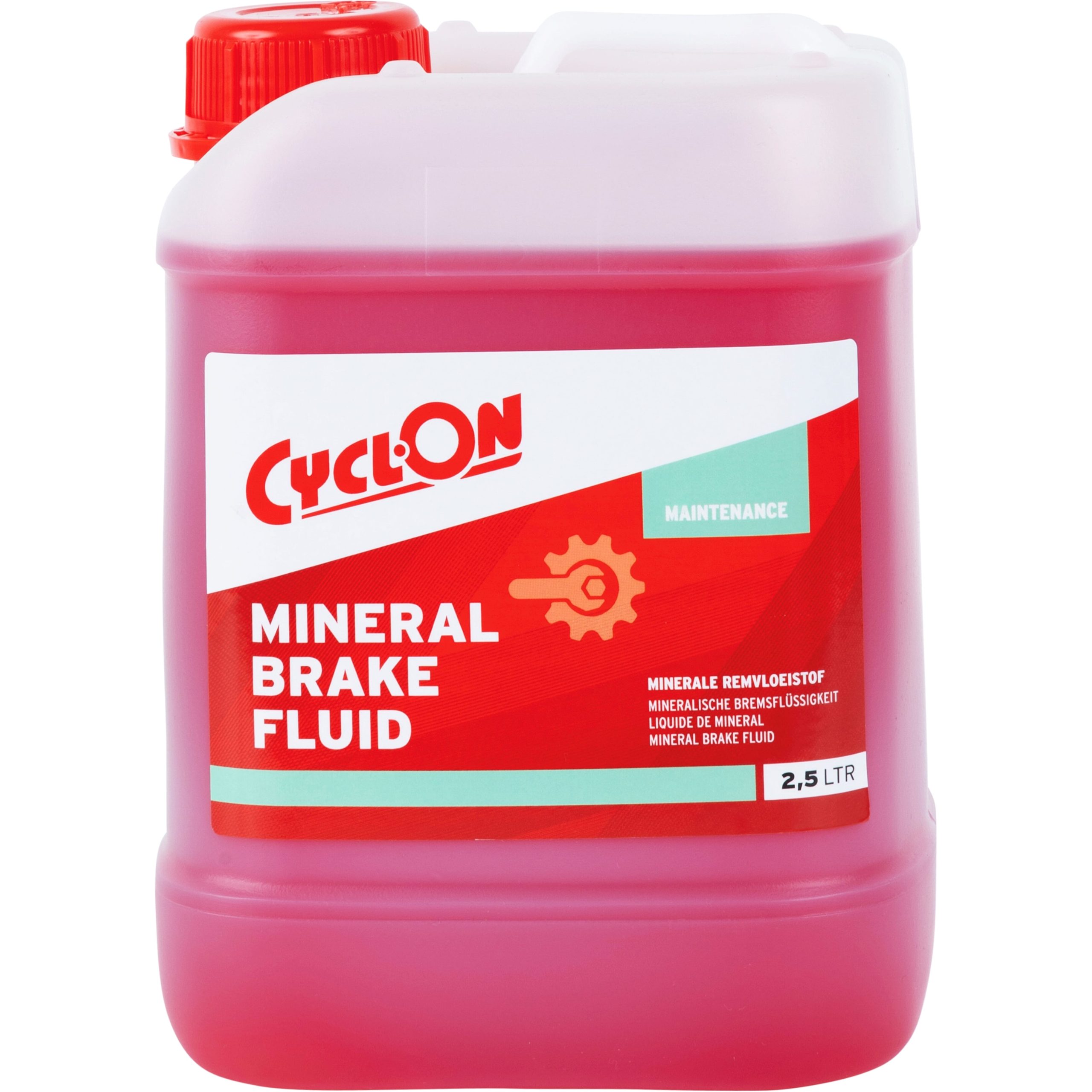 CyclOn remvloeistof Mineral Brake fluid can 2.5 liter