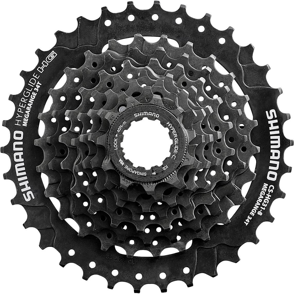 Shimano cassette 8v 11/30 HG31