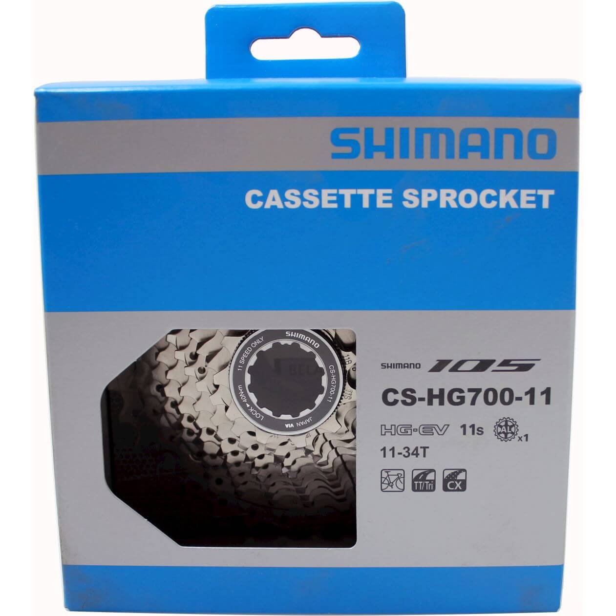Shimano cassette 11v 11/34 HG7000
