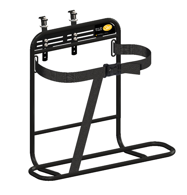 Steco Buggy-Mee Advanced mat zwart