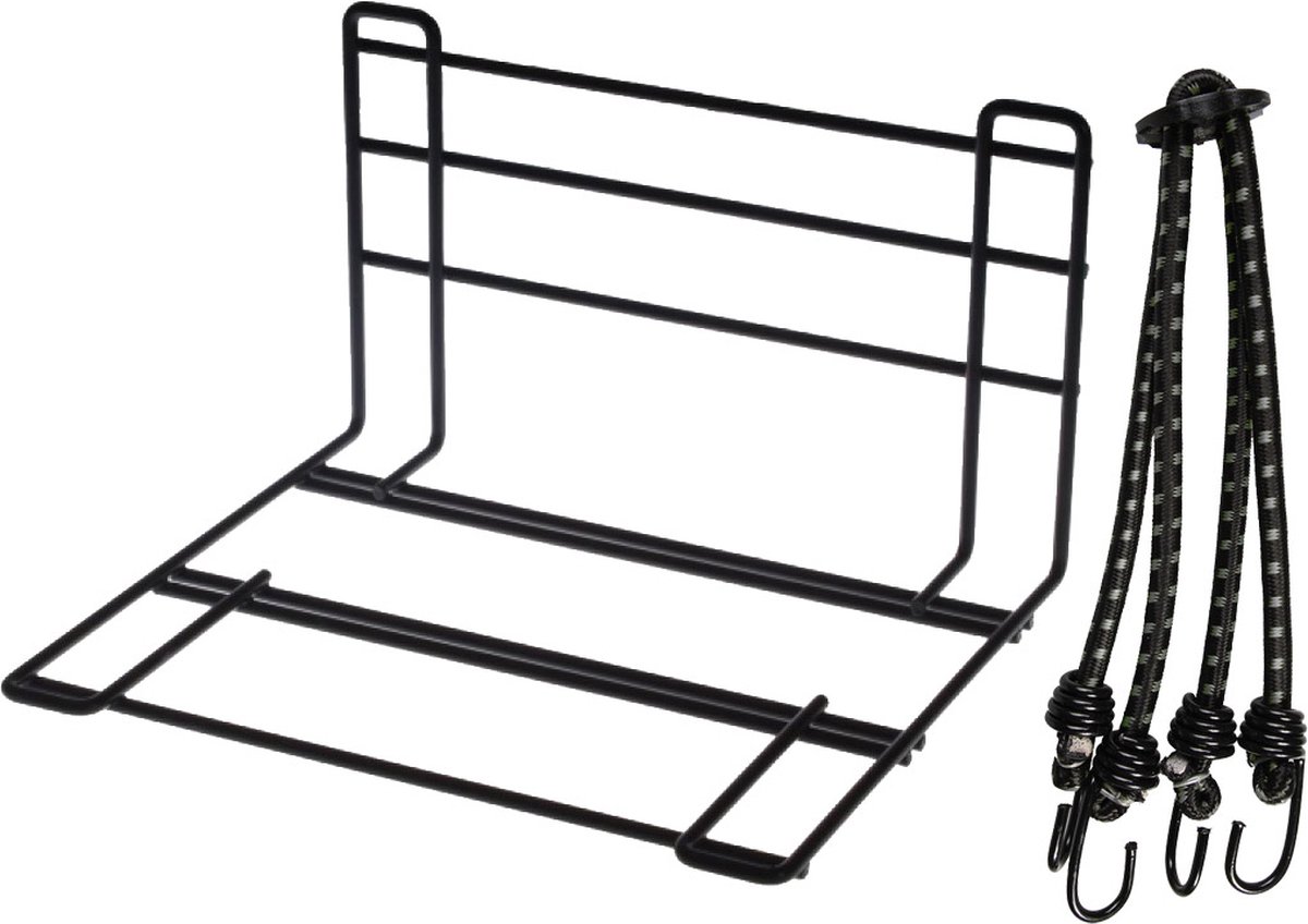 Steco Krat-Mee mat zwart