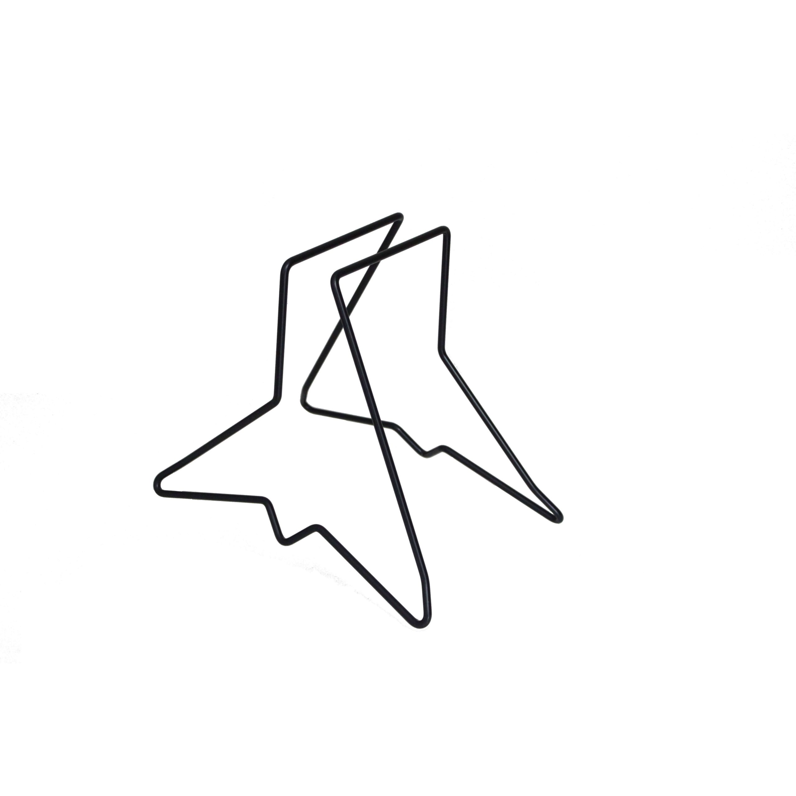 Steco etalage standaard 26/28 mat zwart