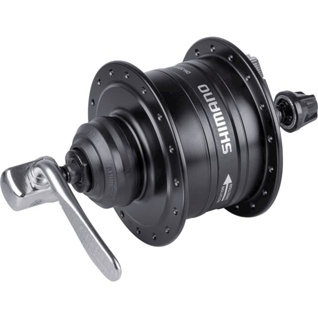Shimano dynamonaaf 6v 3w centerlock QR black