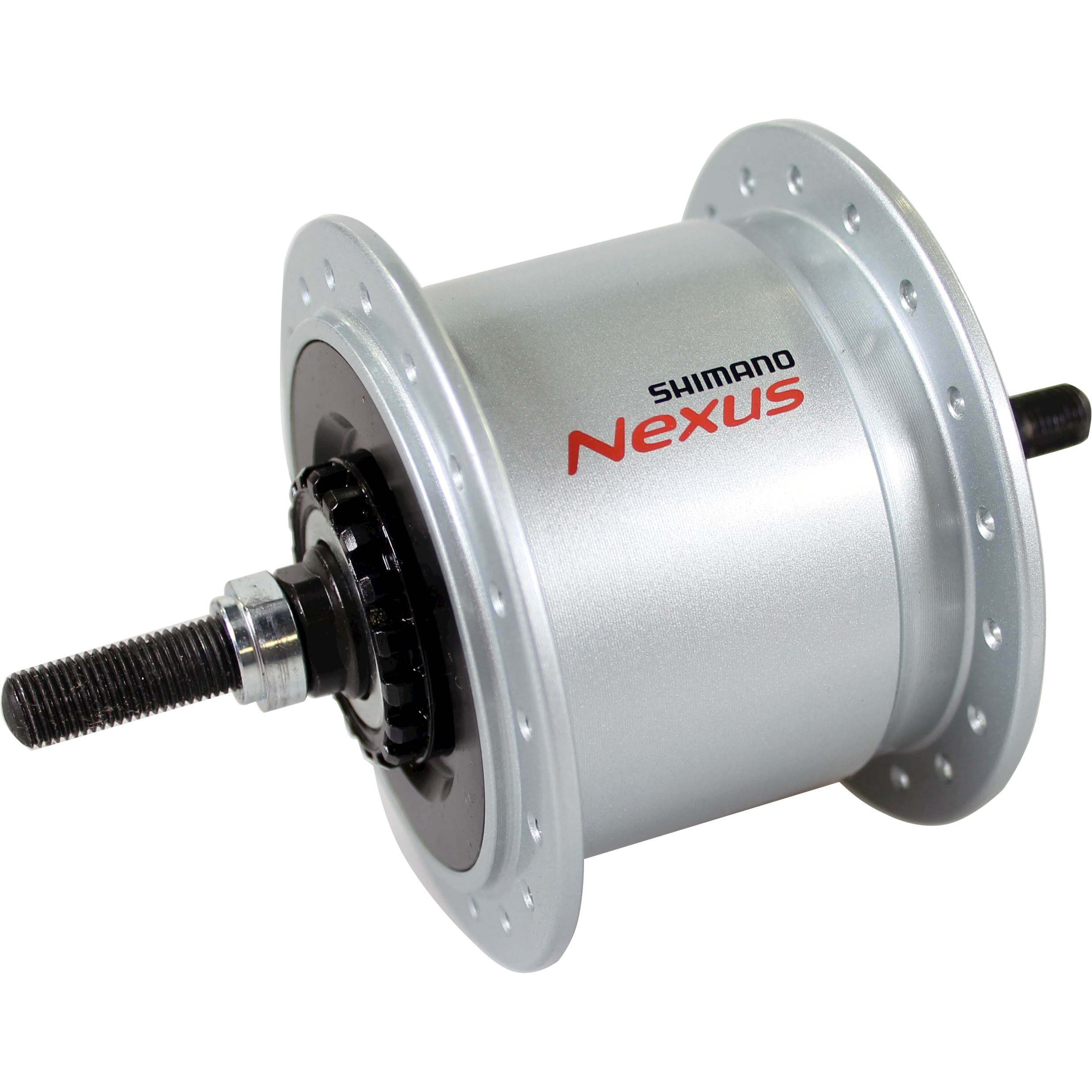 Shimano dynamonaaf 6v 2,4w DH-C6000 RB zilver