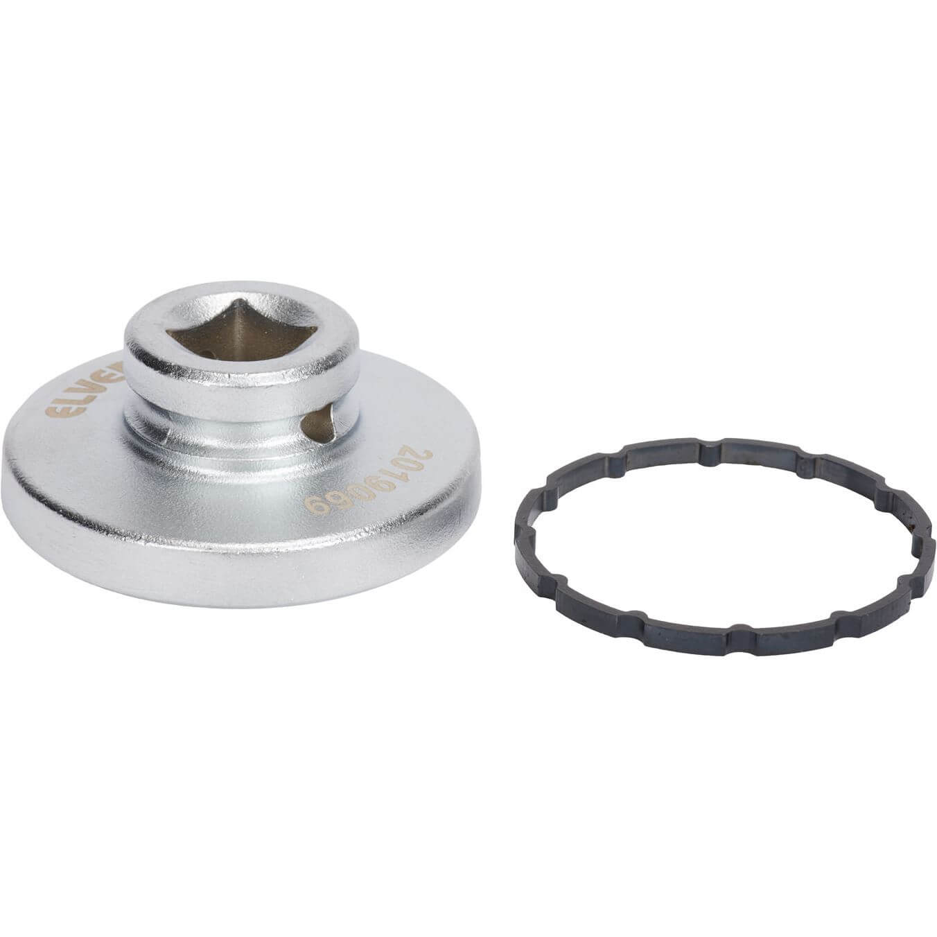 Elvedes trapassleutel 12t 48.5mm + Sram Dub adapter