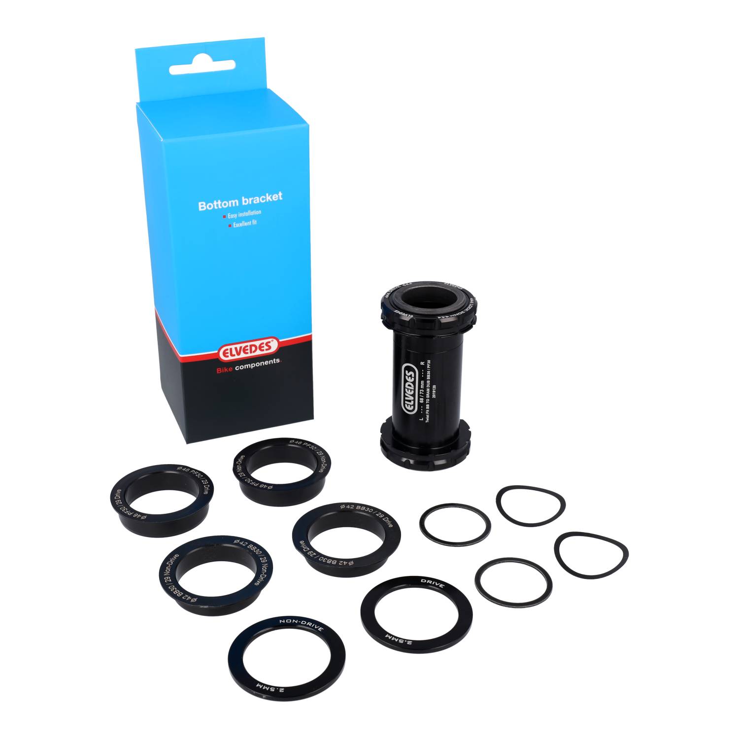 Elvedes trapas adapter Twistfit BB30 PF30 Sram Dub