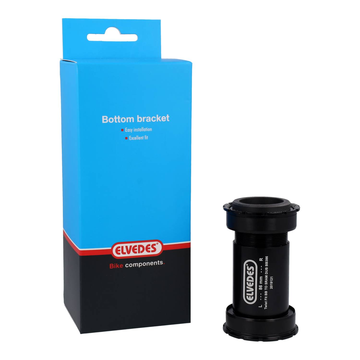 Elvedes trapas adapter Twist Fit BB386 Sram Dub