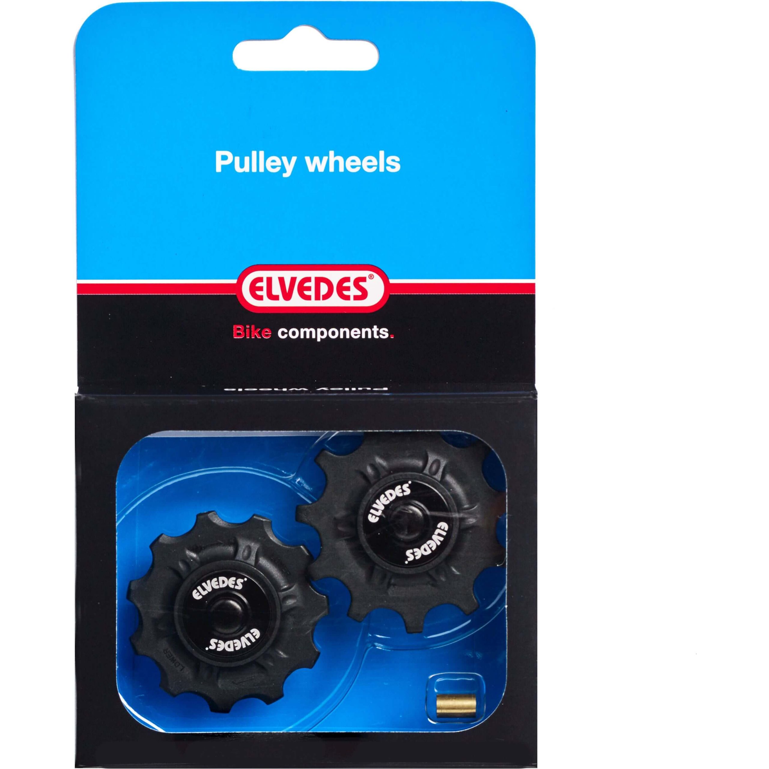 Elvedes derailleurwiel set Shim/Camp/Sram 2x11t rvs lager
