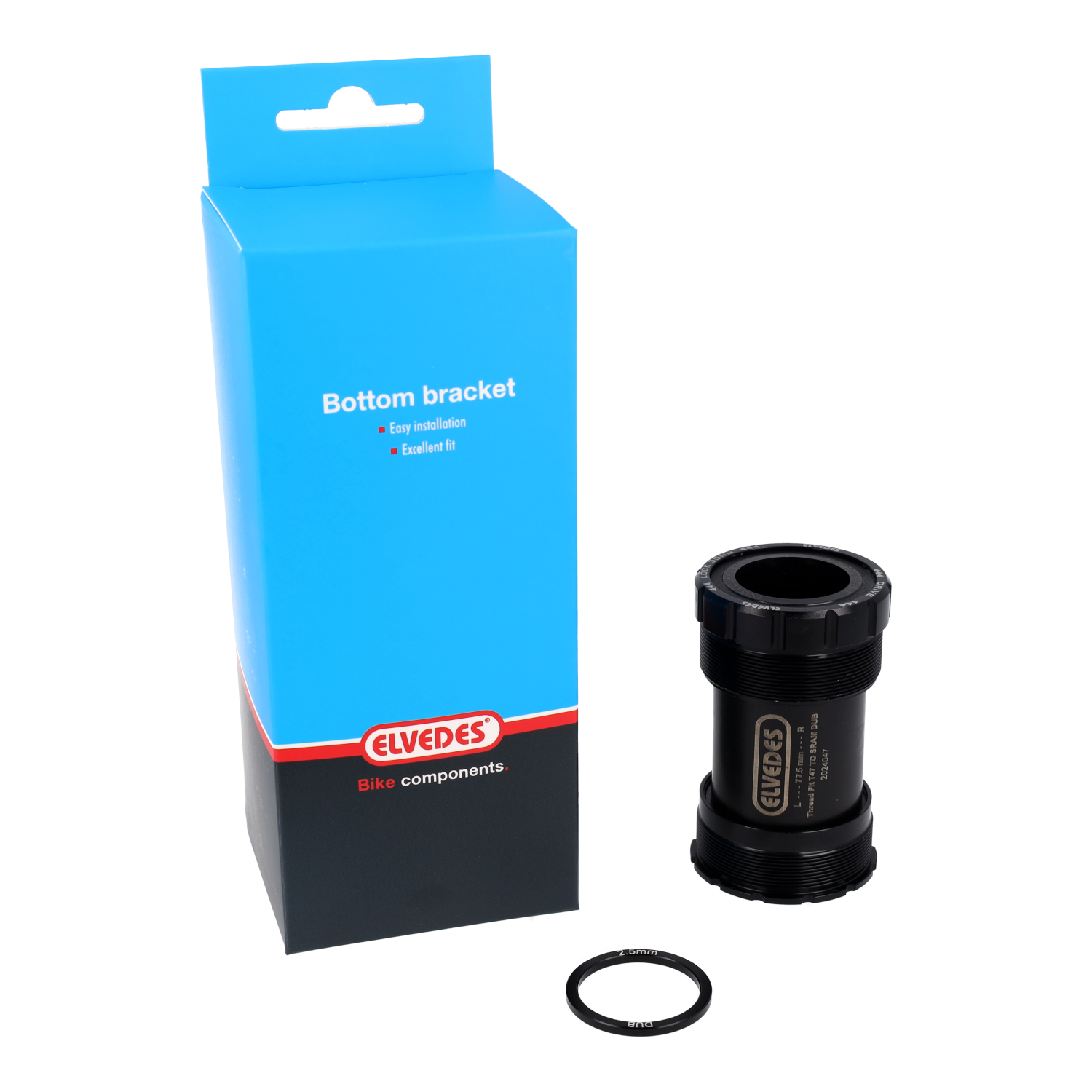 Elvedes trapas thread fit  T47A (Cervélo) voor SRAM DUB