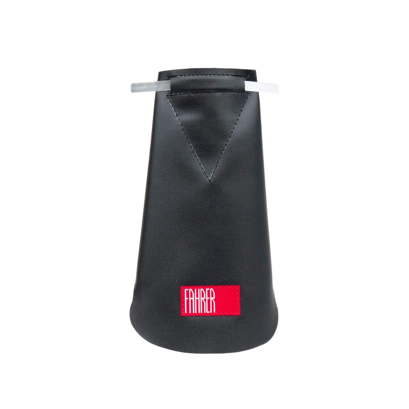 FAHRER spatlap Latz E-plus snap 70-90 mm zwart