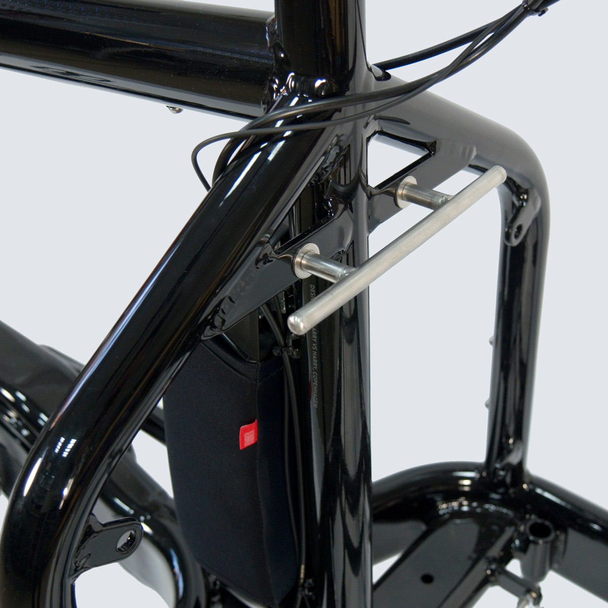 FAHRER fietstashouder Bullitt bar zilver