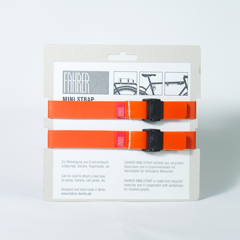 FAHRER Cargo Mini strap M 35x2cm oranje (2 stuks)