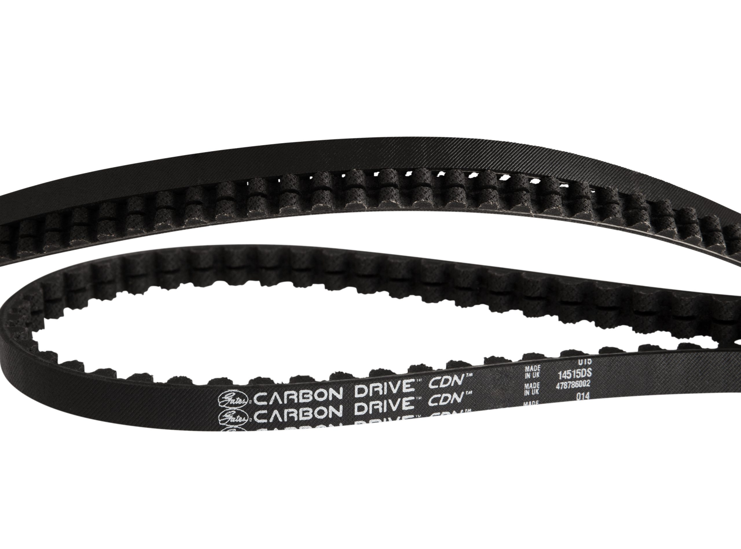 Gates CDN belt Carbon Drive 122 tands zwart