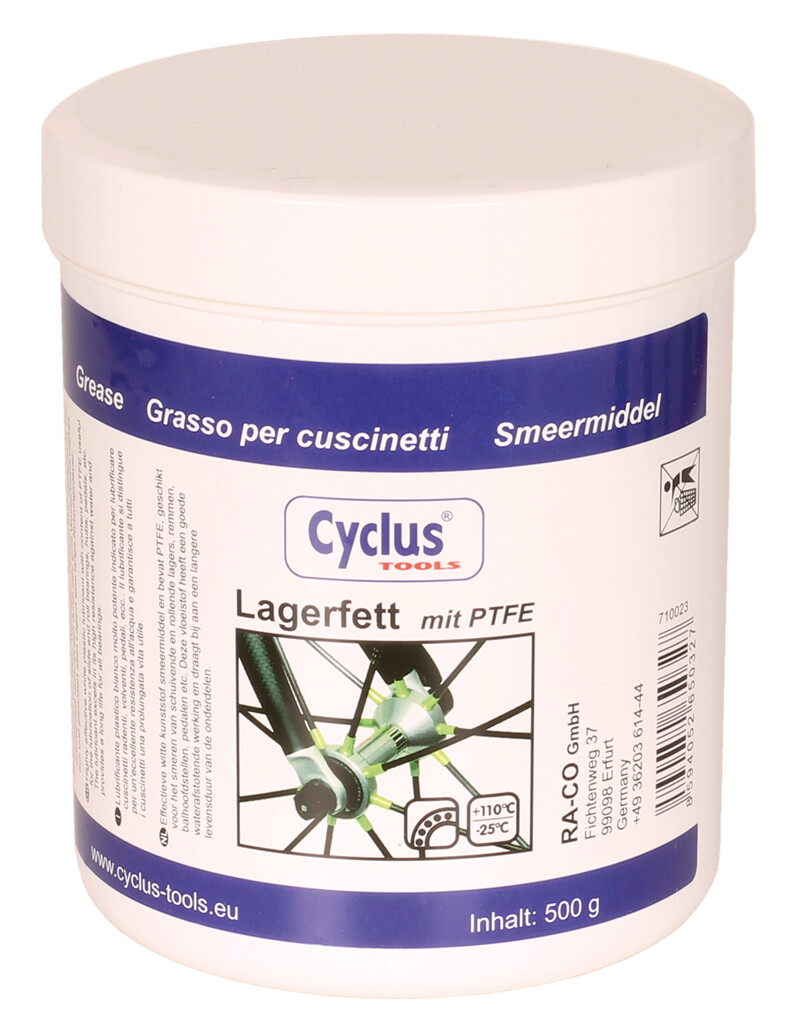 Cyclus lagervet wit pot 500gr