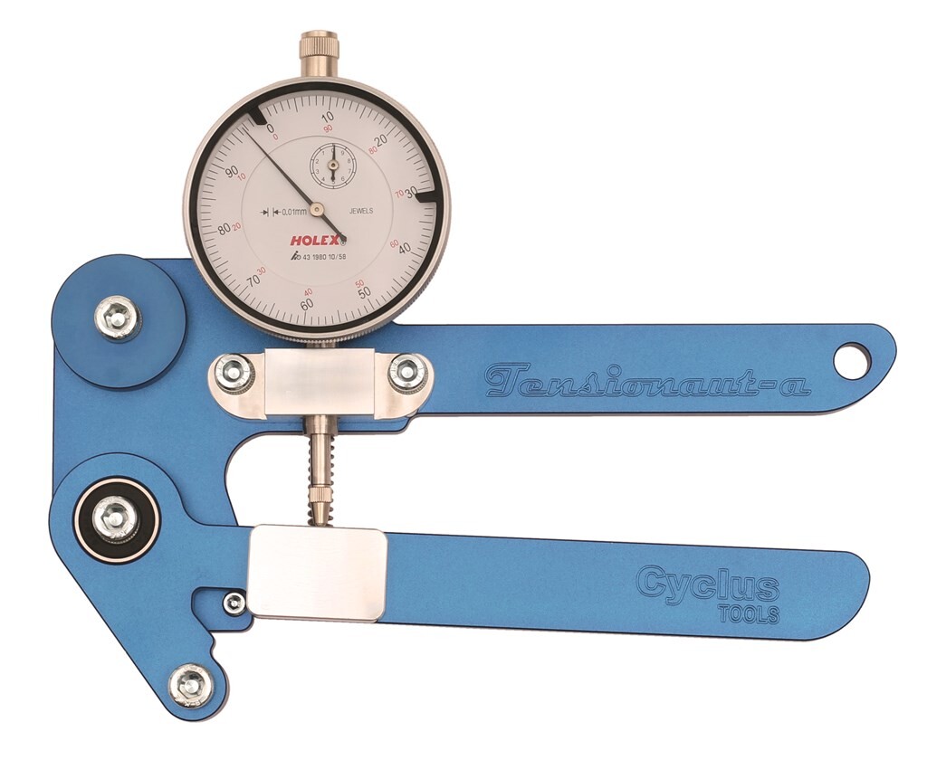 Cyclus Tensionaut spaakspanningsmeter analoog, in koffer