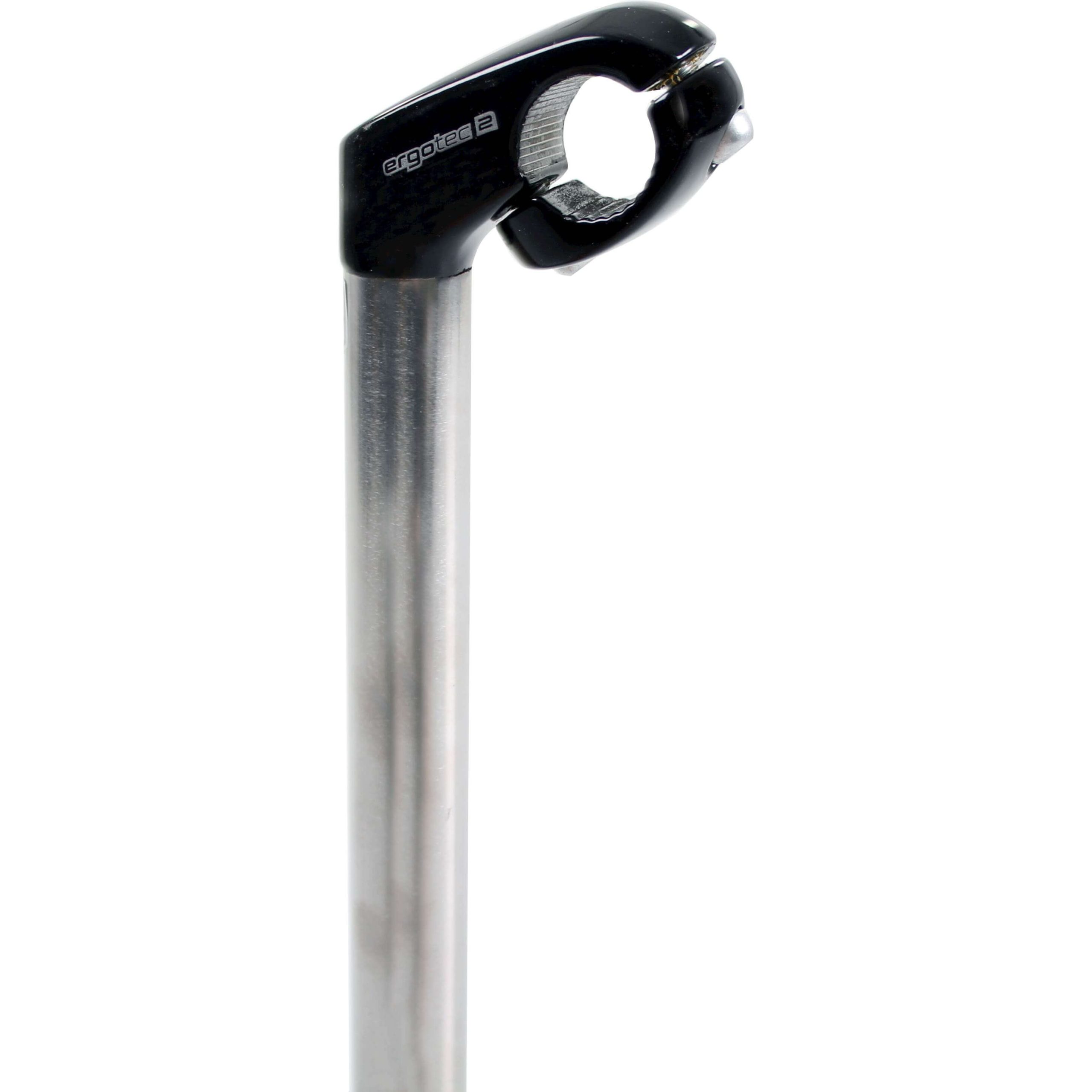 Ergotec stuurpen Cat2 25.4/300 rvs/zwart