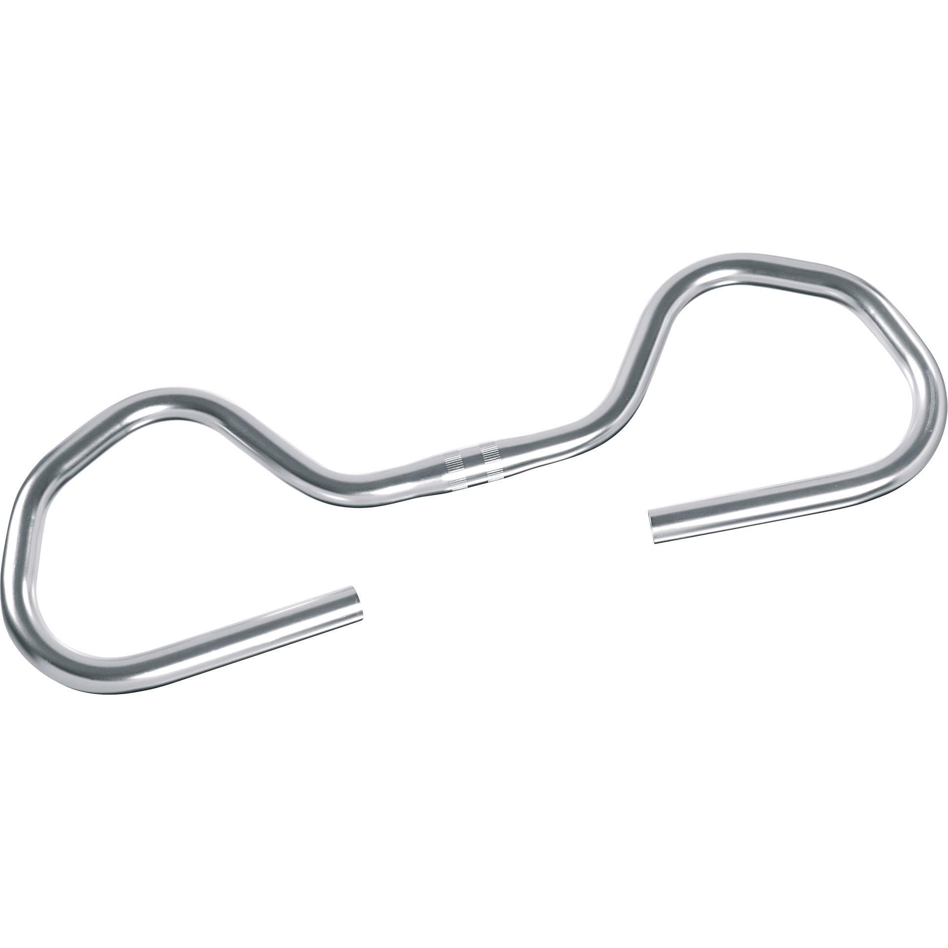 Ergotec stuurbocht Contest Traveler 25.4 alu zilver