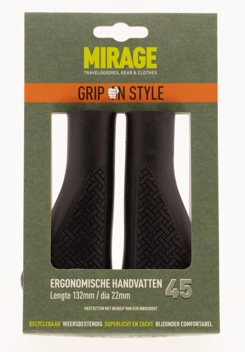 Mirage handvatten Grips in Style 132mm zwart