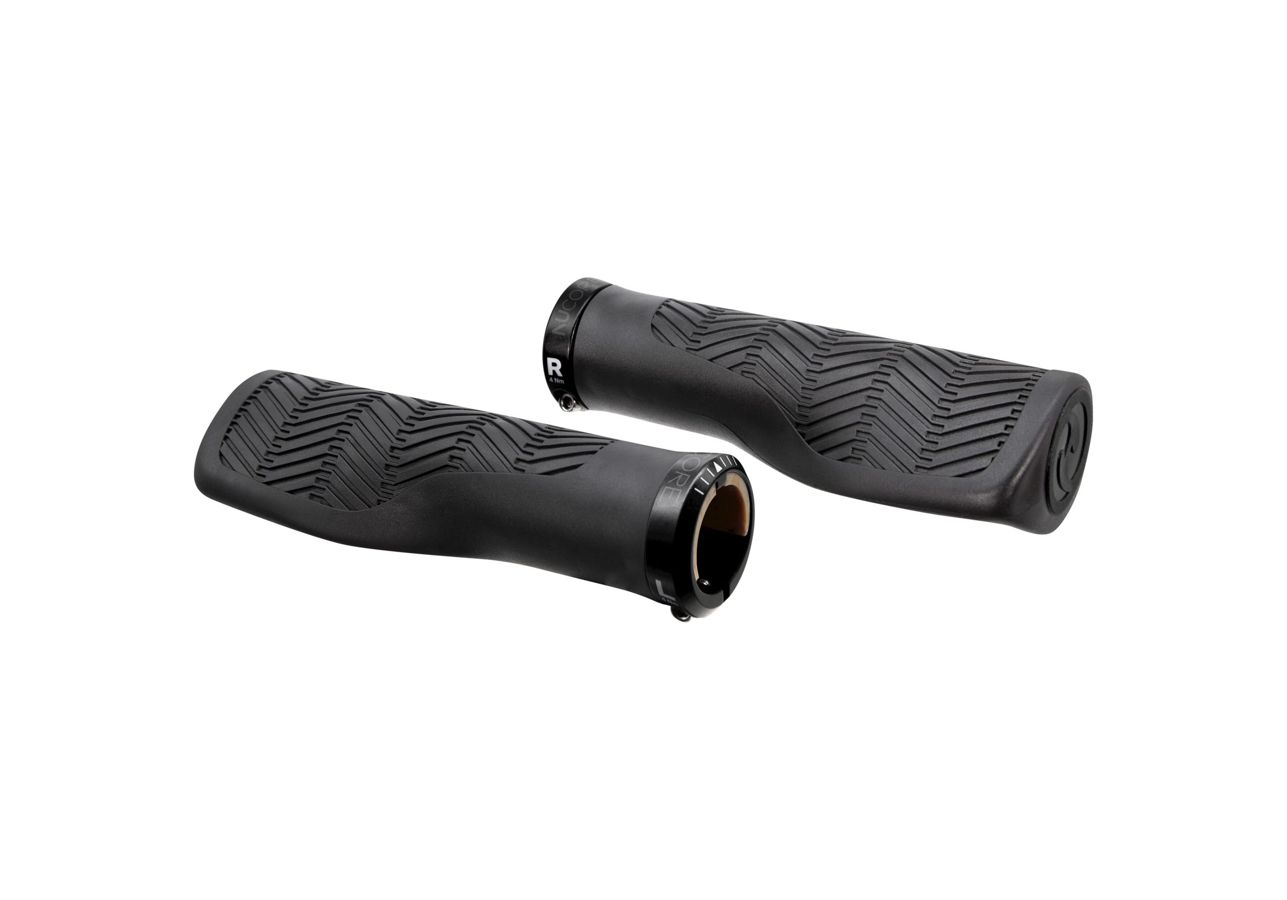 Herrmans handvatten Nucore Grip tour wave 130mm zwart