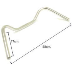 Ergotec stuurbocht Stuttgarter 25.4 RVS