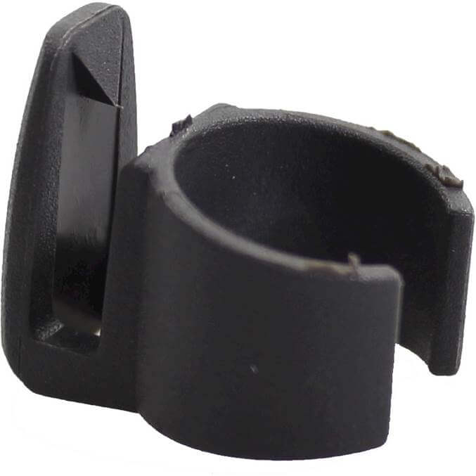 Hesling jasbeschermer clip 16mm grijs