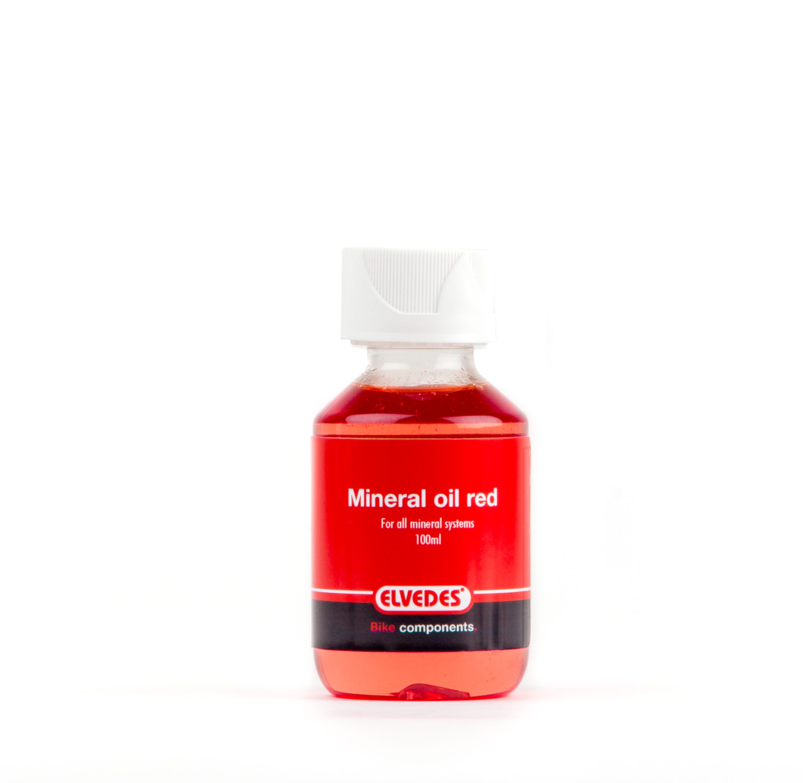 Elvedes mineraal olie 100ml rood