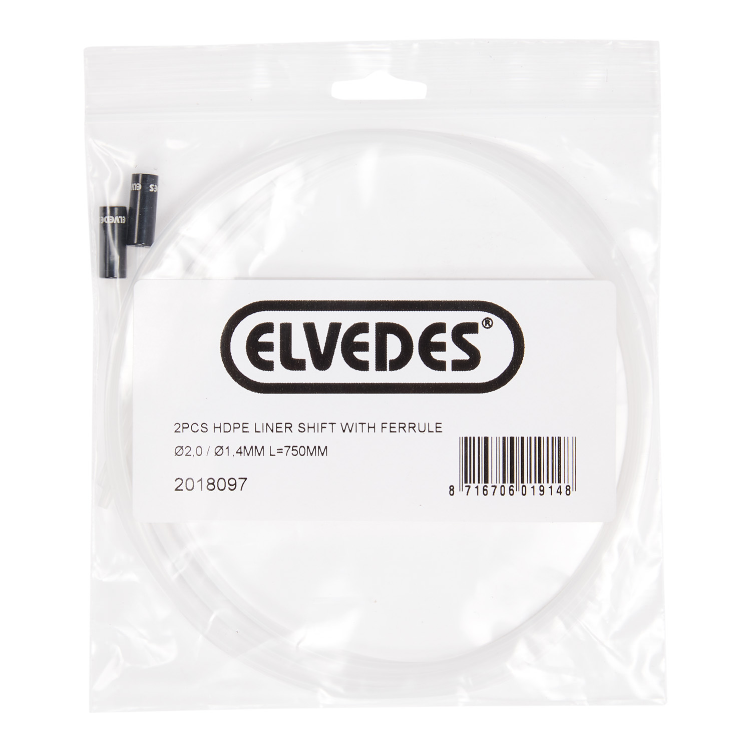 Elvedes inliner versn + ferrule 2,0/1,4mm 75cm (2)