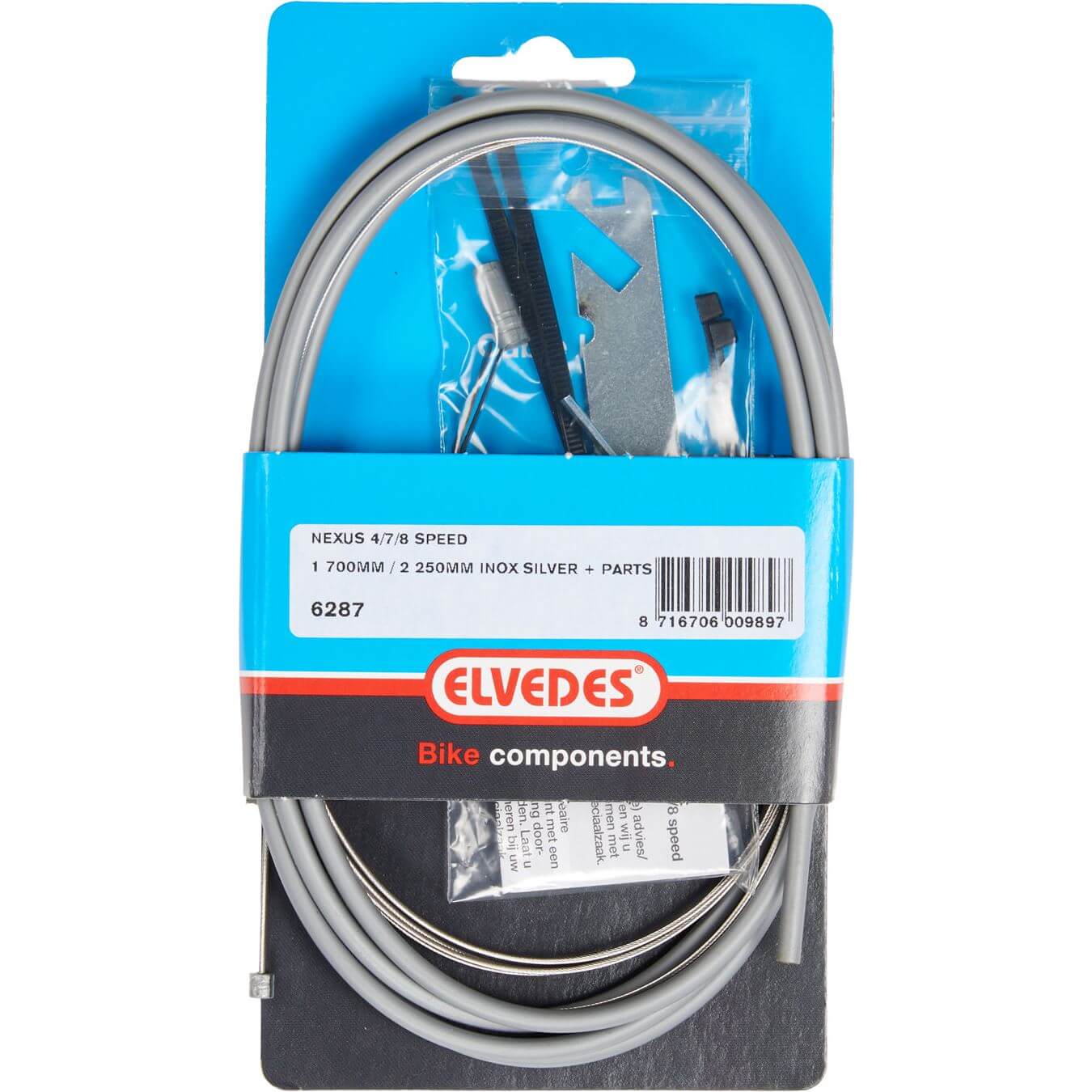 Elvedes schakel kabel Nexus 6287 zilver