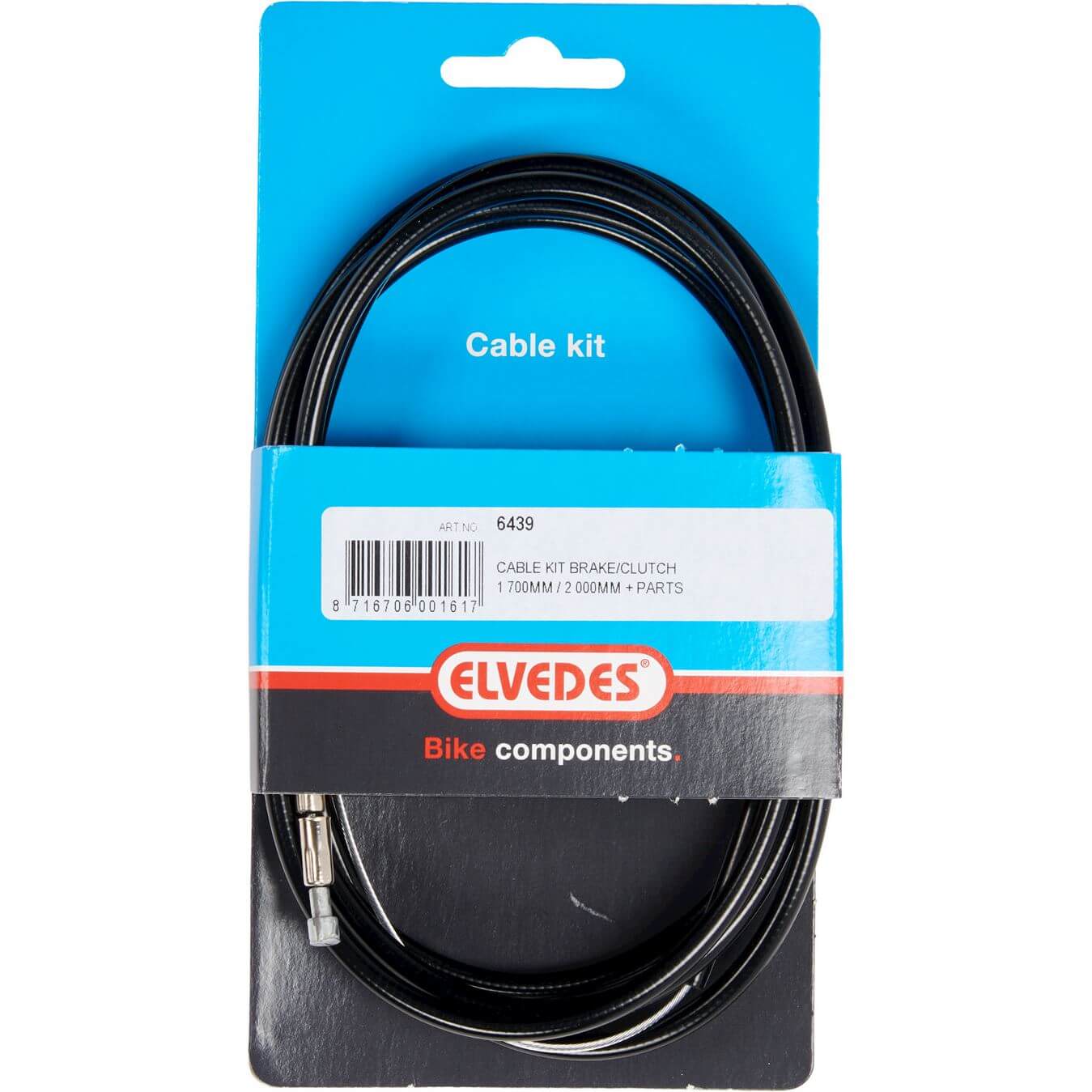 Elvedes koppling kabel compleet 2m 6439