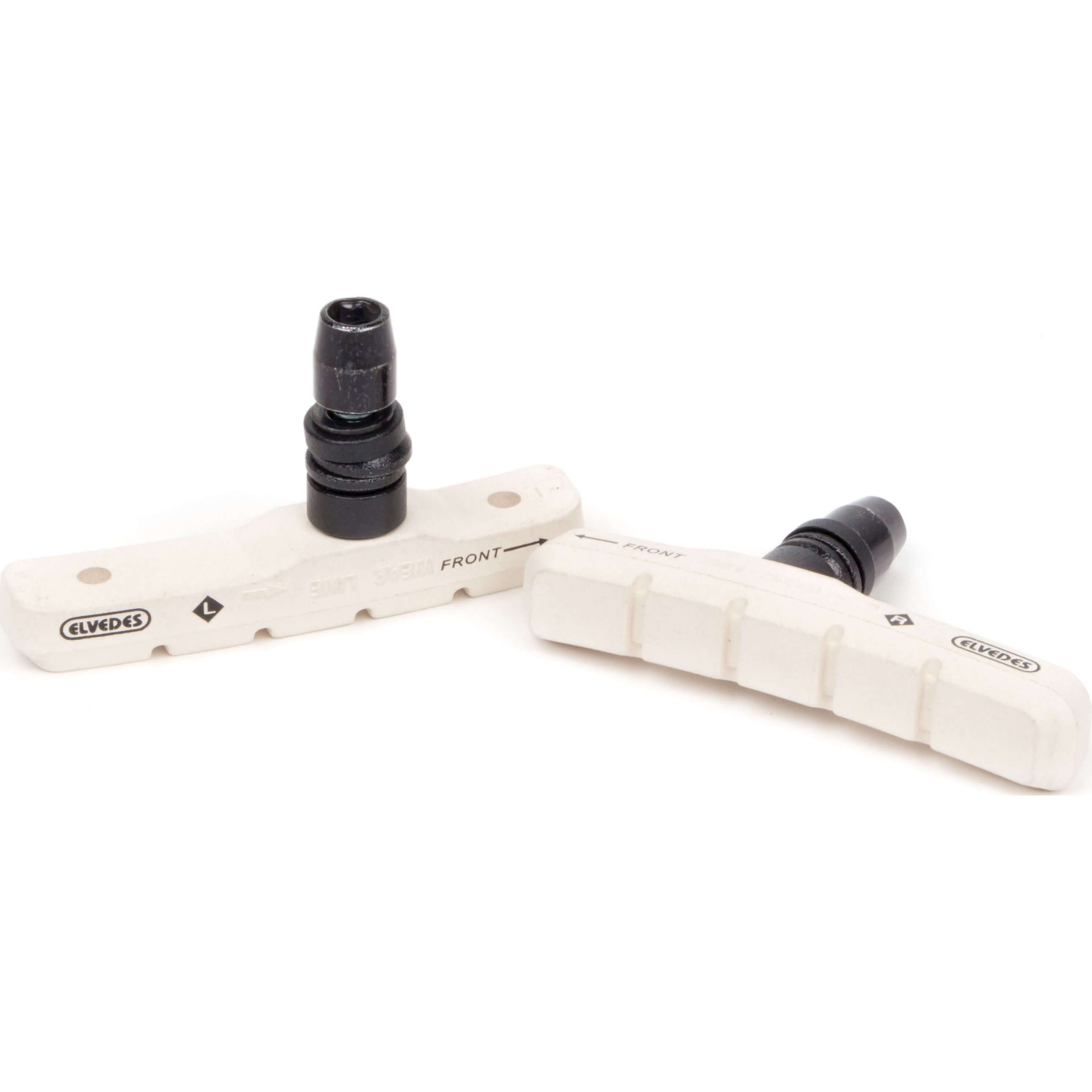 Elvedes remblok V-brake m/inbus 72mm white compound