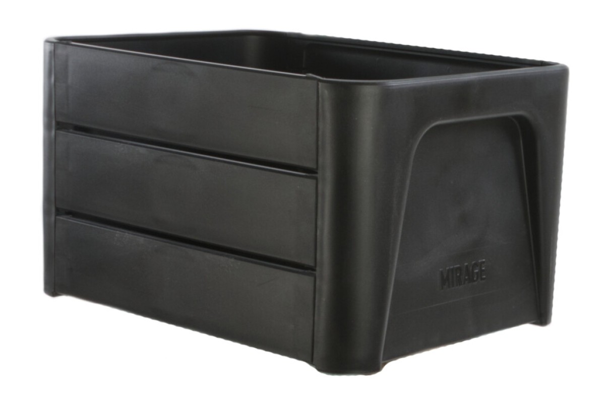 Mirage fietskrat Klik ‘n Krat zwart