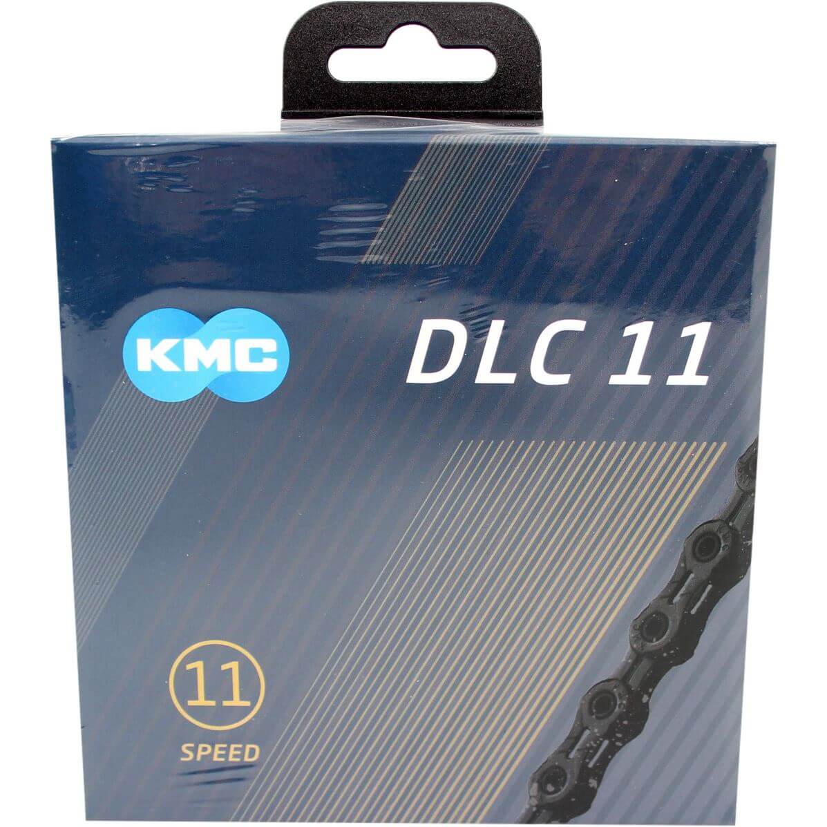 KMC ketting DLC11 black 118s
