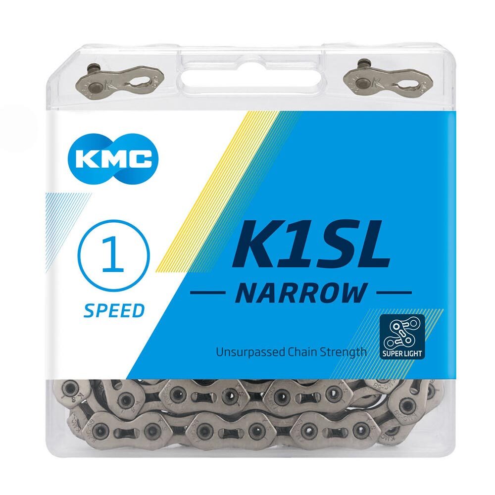 KMC ketting K1SL 3/32 narrow silver 100s