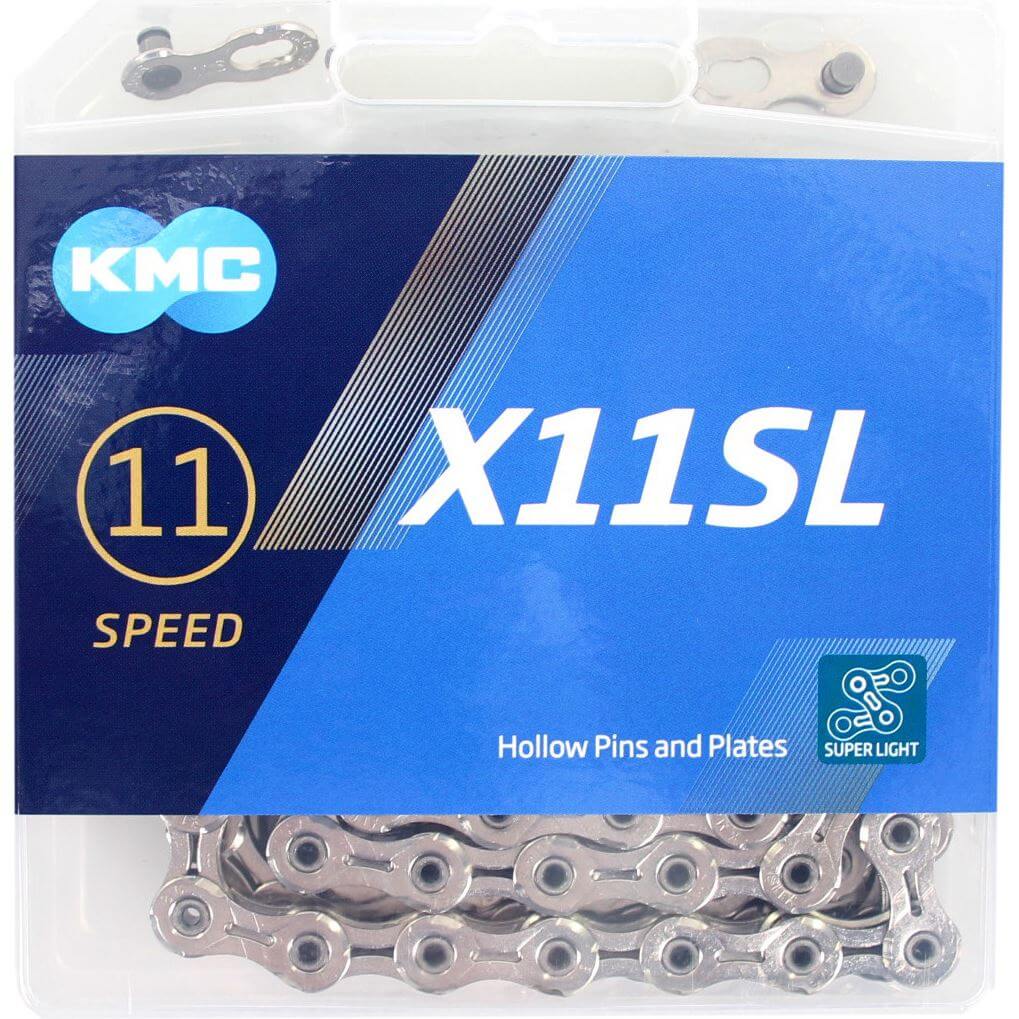 KMC ketting X11SL silver 118s