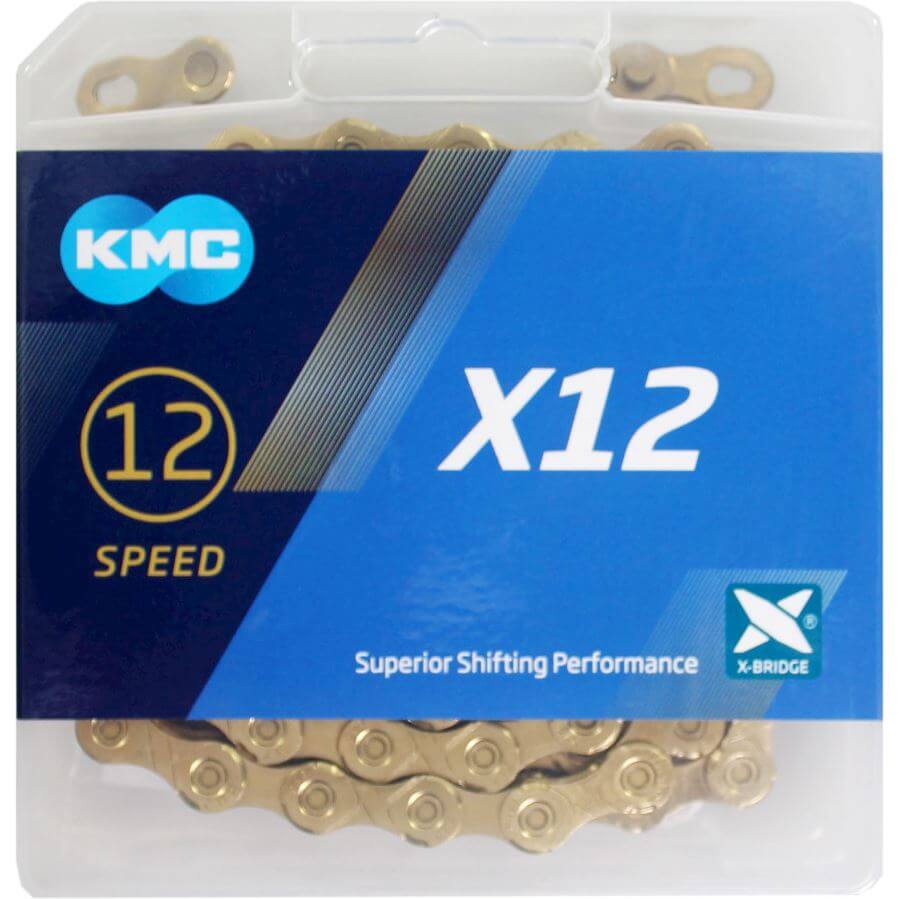 KMC ketting X12 gold 126s