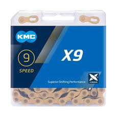 KMC ketting X9 gold 114s
