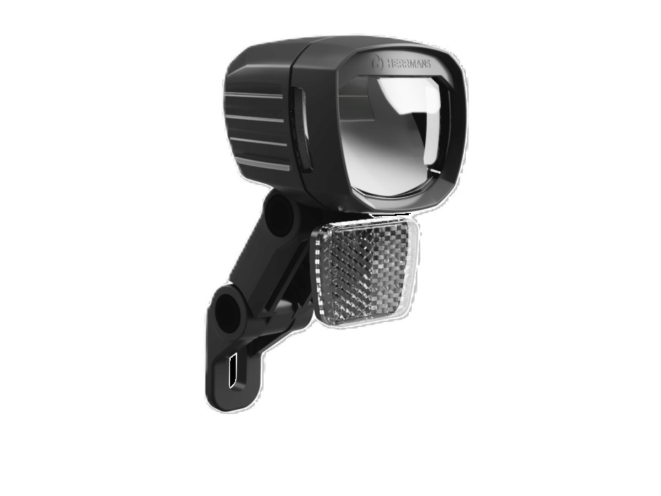 Herrmans koplamp Nordic MR5 aan/uit dynamo