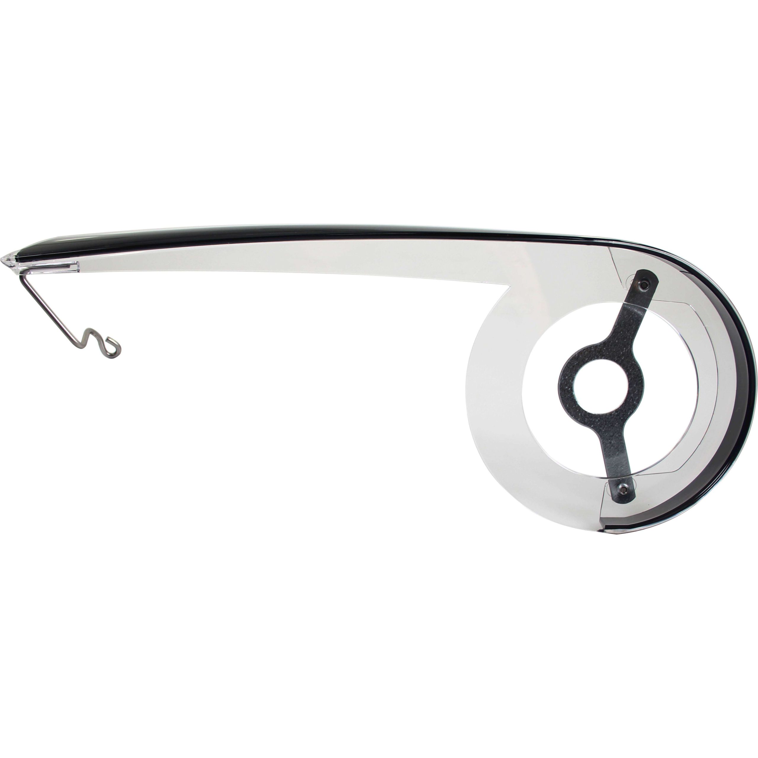 Hesling kettingscherm Cambio 38t zwart/transparant