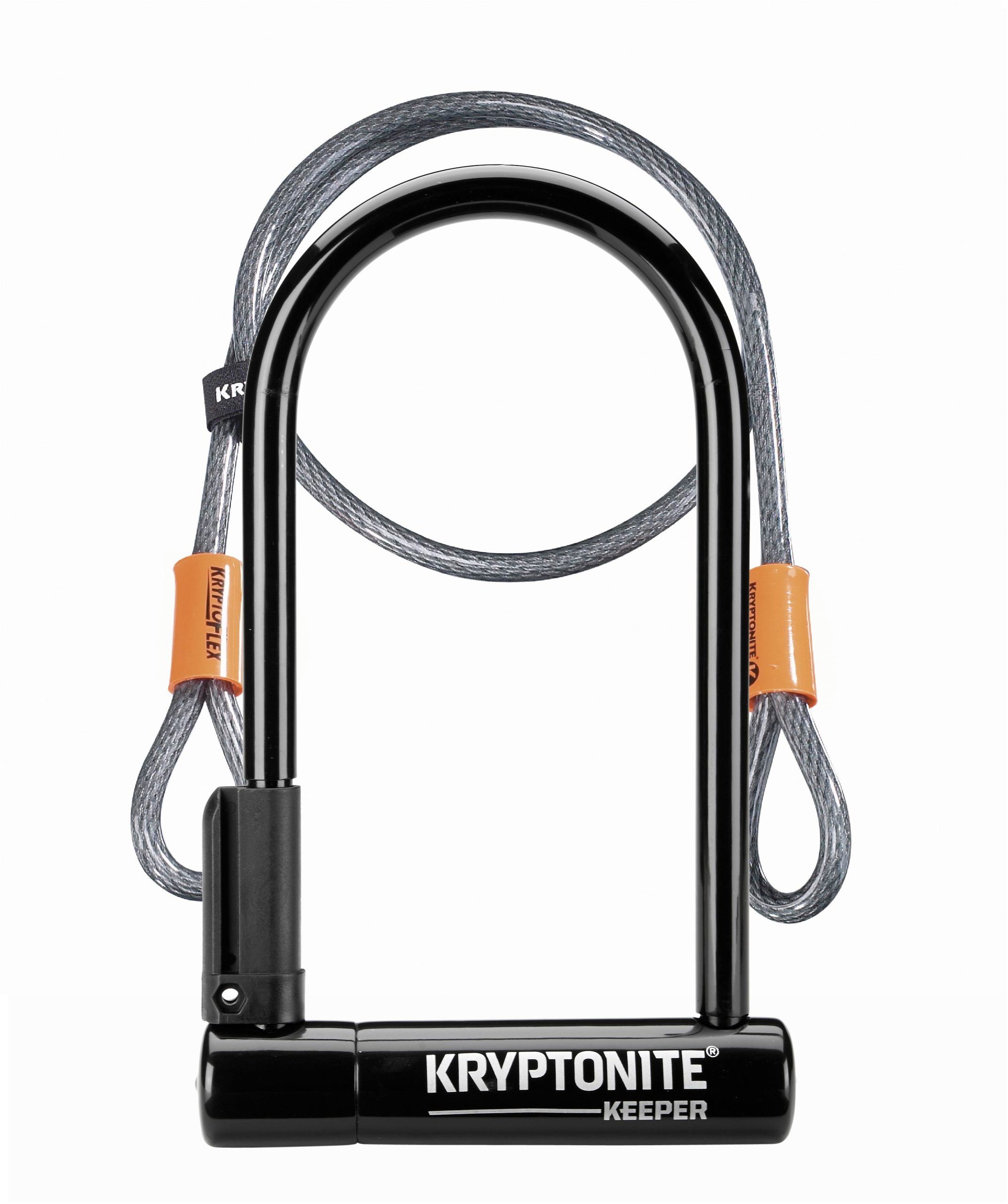 Kryptonite beugelslot Keeper 12 Standard met kabel