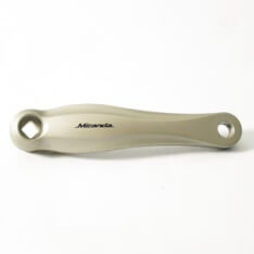 Miranda crank links 170mm Beta (Gazelle) zilver