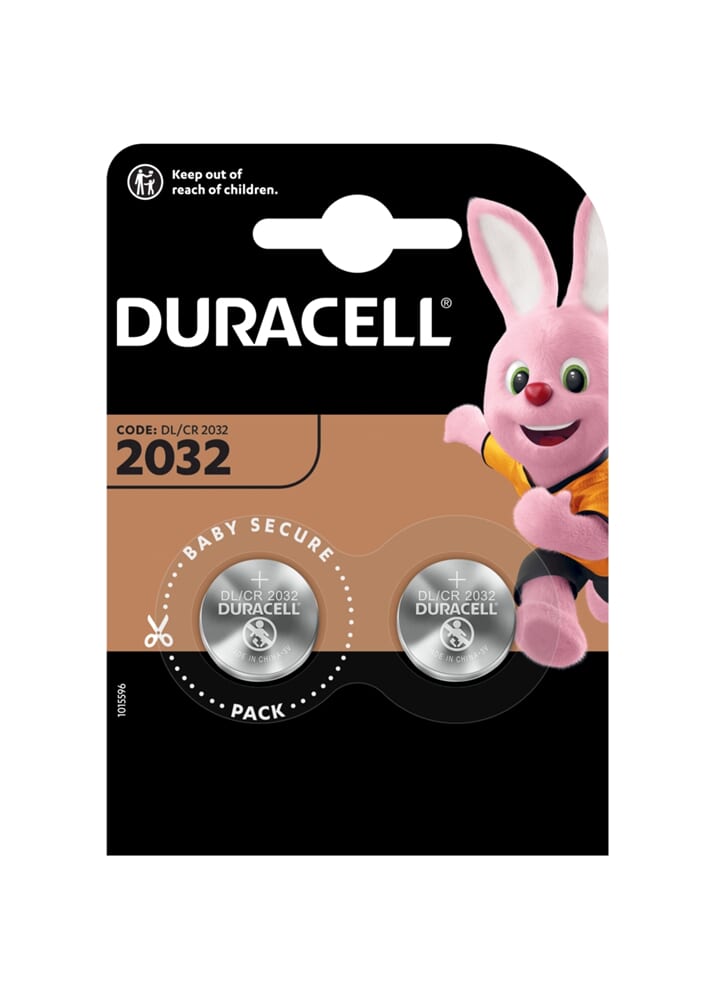 Duracell batterij CR2032 3V krt (2)